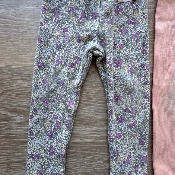 Zara Toddler Girl Ribbed Leggings (2) - Size 1.5 years - Picture 4 of 6